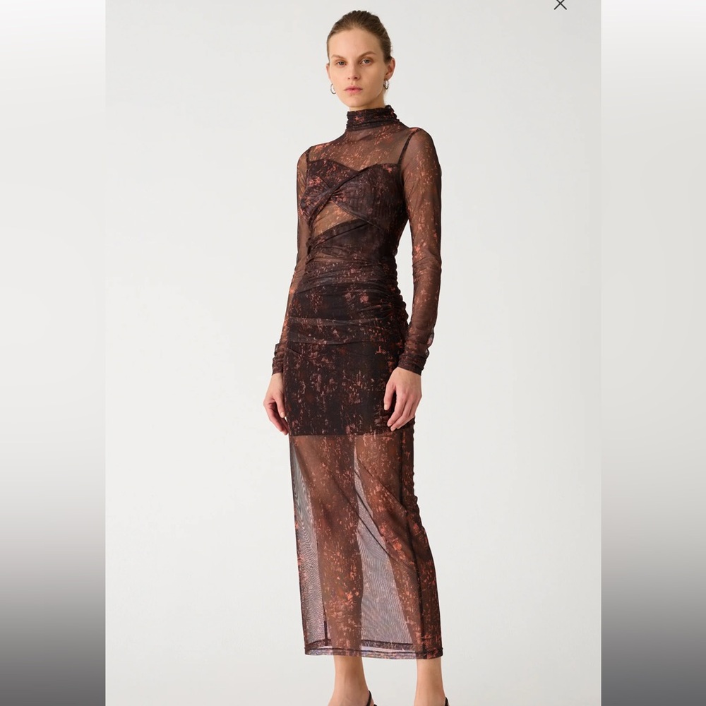 MISHA Madigral Asymmetrical Bodycon Dress
